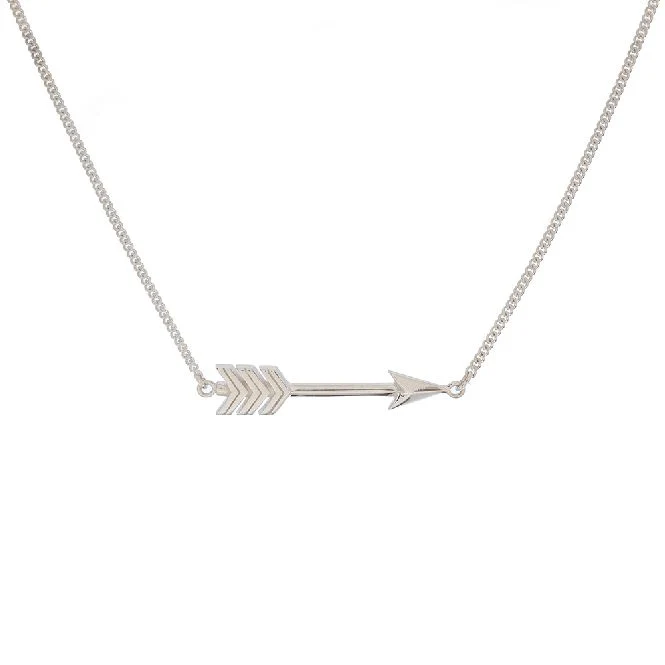 Arrow Necklace in Sterling Silver
