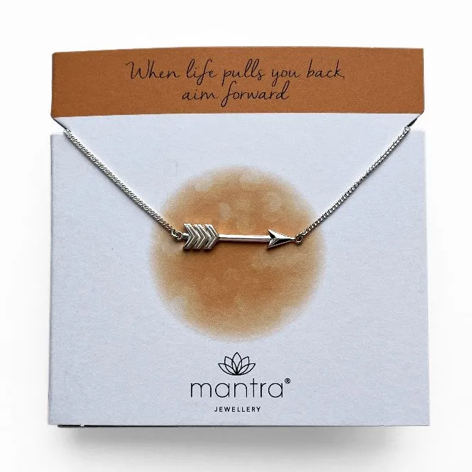 Arrow Necklace in Sterling Silver