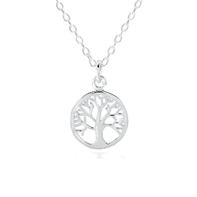 Family Tree Necklace in Sterling Silver