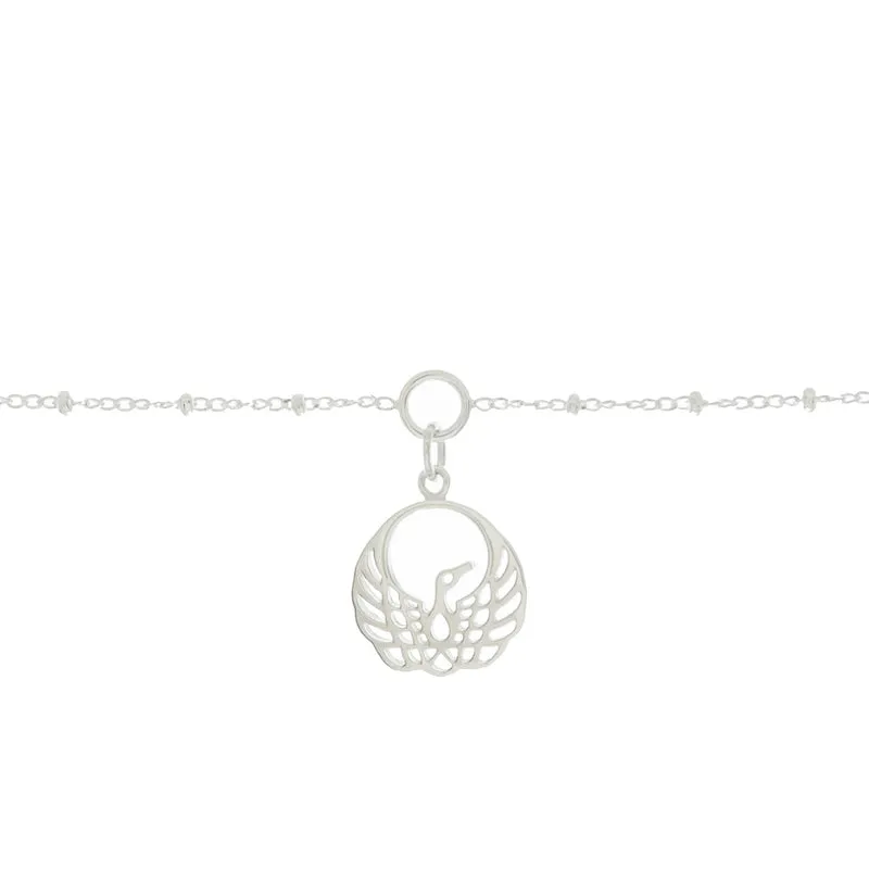 Phoenix Charm Bracelet in Sterling Silver