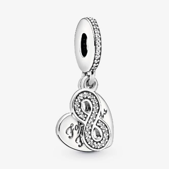 Forever Friends Heart Dangle Charms