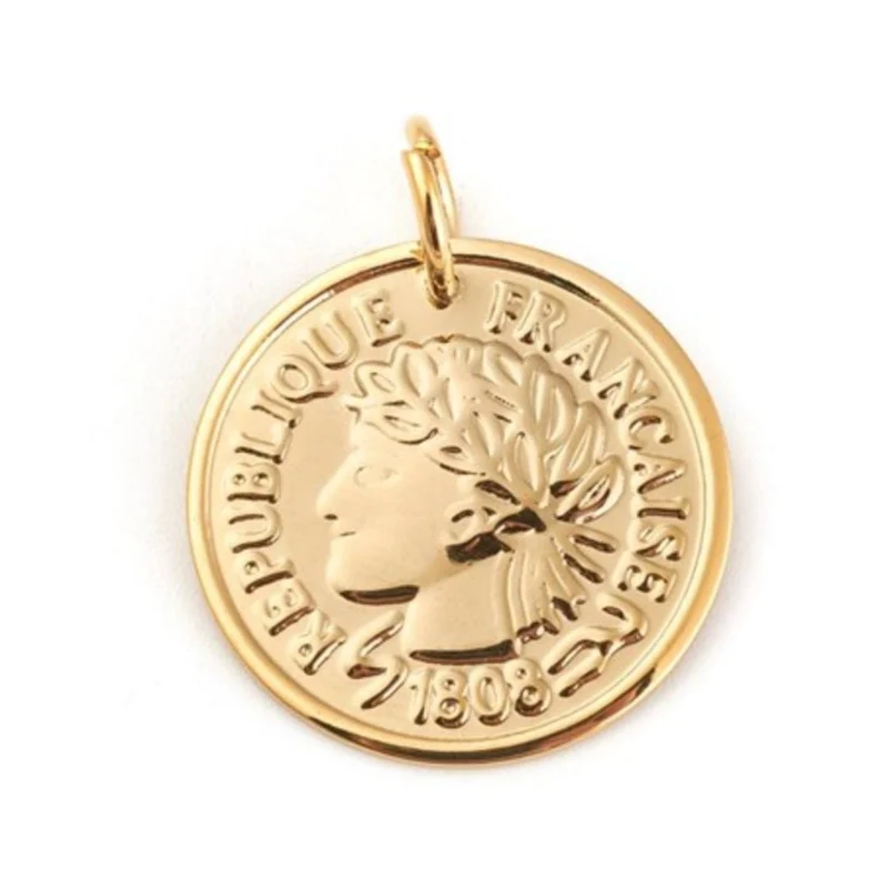 Gold- und Silbermünzenanhänger
