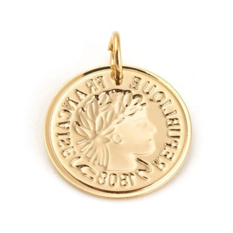 Gold- und Silbermünzenanhänger
