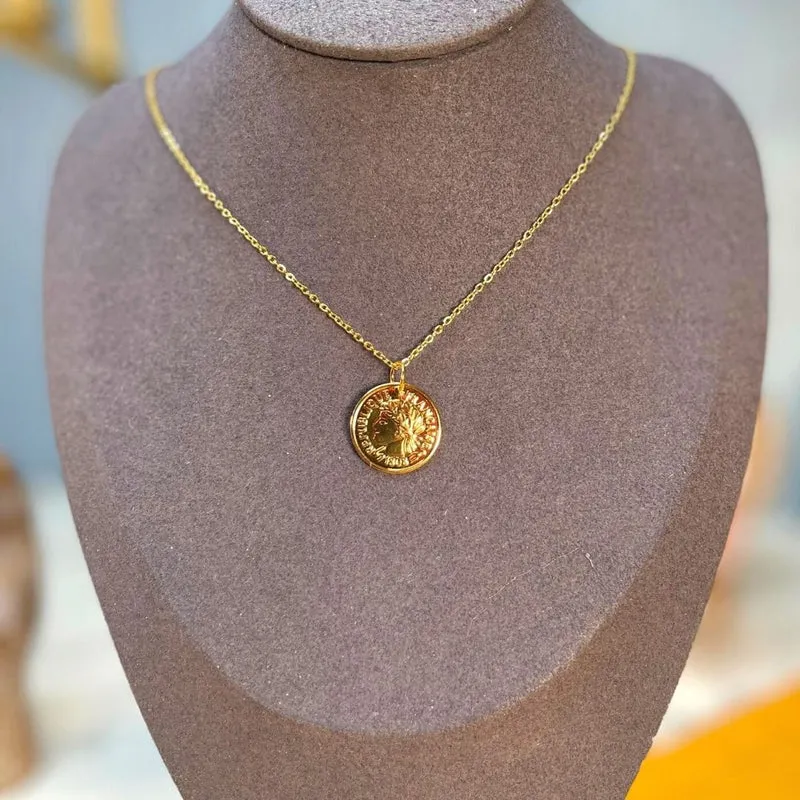 Gold- und Silbermünzenanhänger