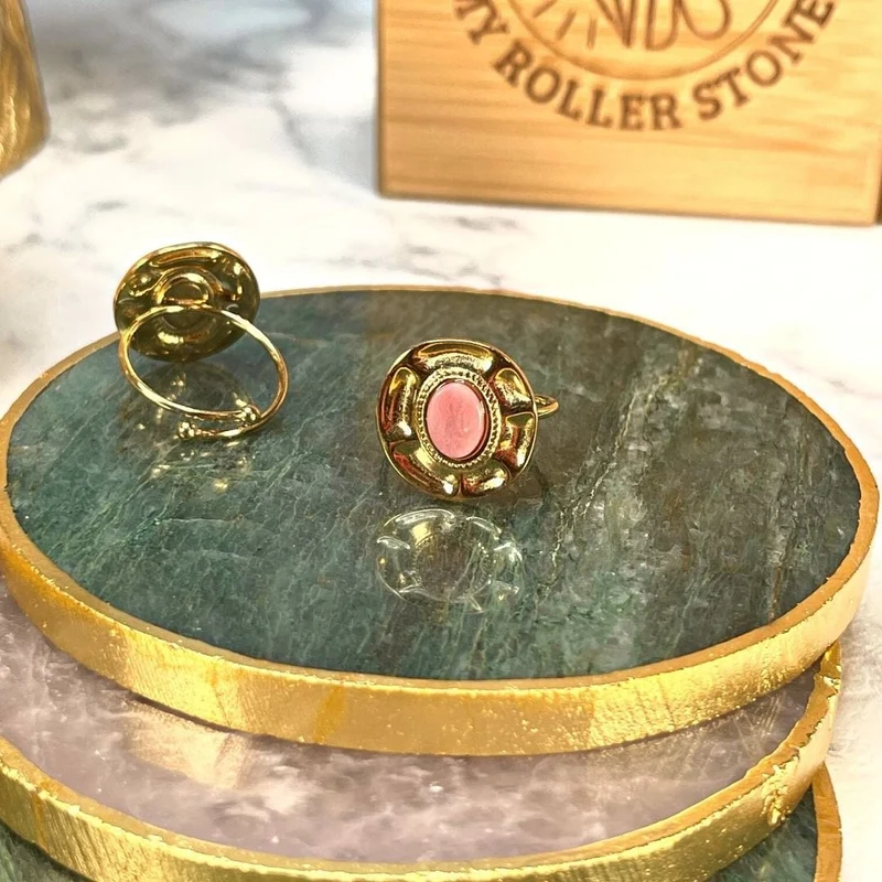 Rhodonit-Ring