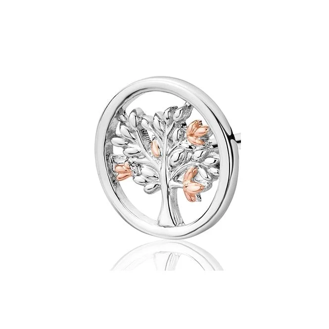Tree of Life Silver Stud Earrings