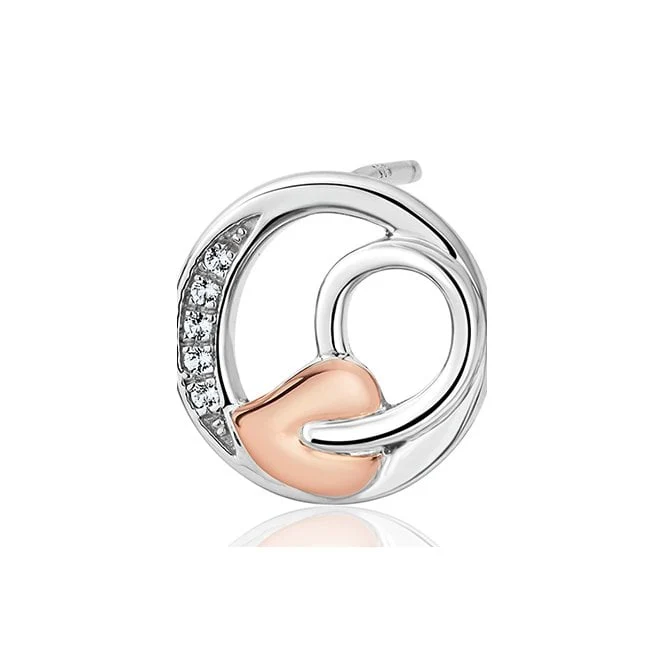 Tree of Life Silver Vine Stud Earrings