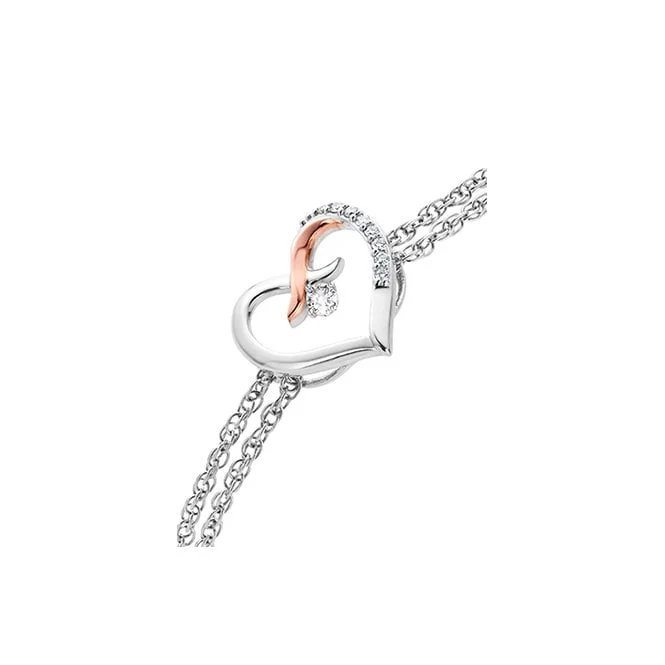Clogau Kiss White Topaz Bracelet