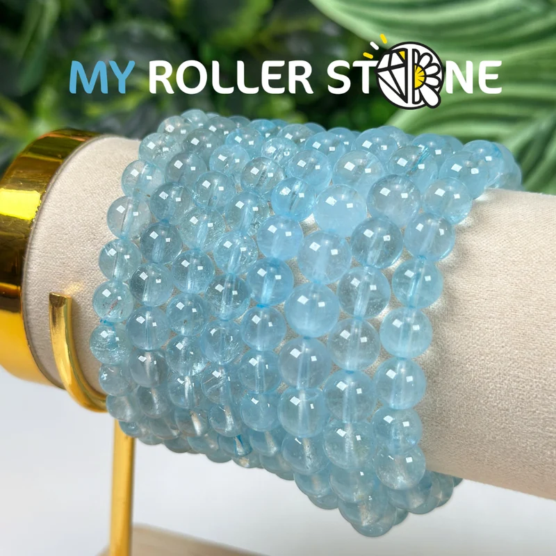 Blautopas-Armband 5A