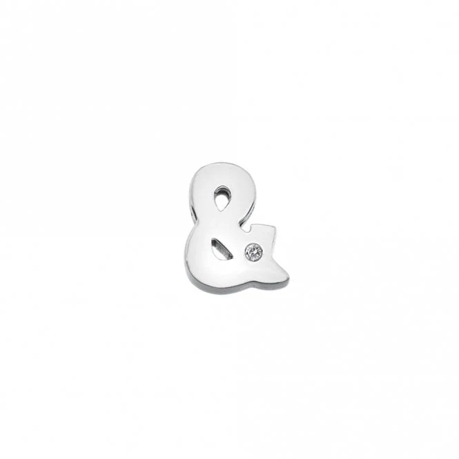 Silver Ampersand Icon Pendant