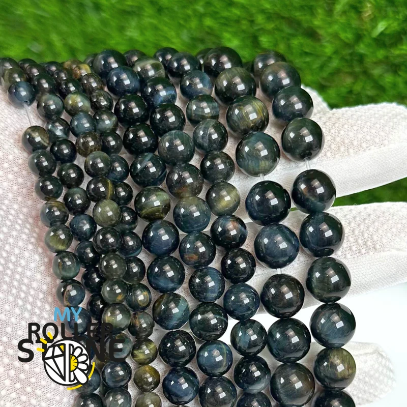 Blue Hawk's Eye Pearl 5A