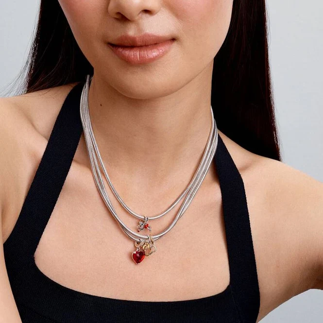 Moments Snake Chain Necklace, 40cm