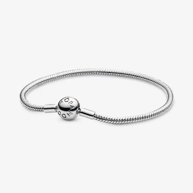 Moments Snake Chain Bracelet, 21cm