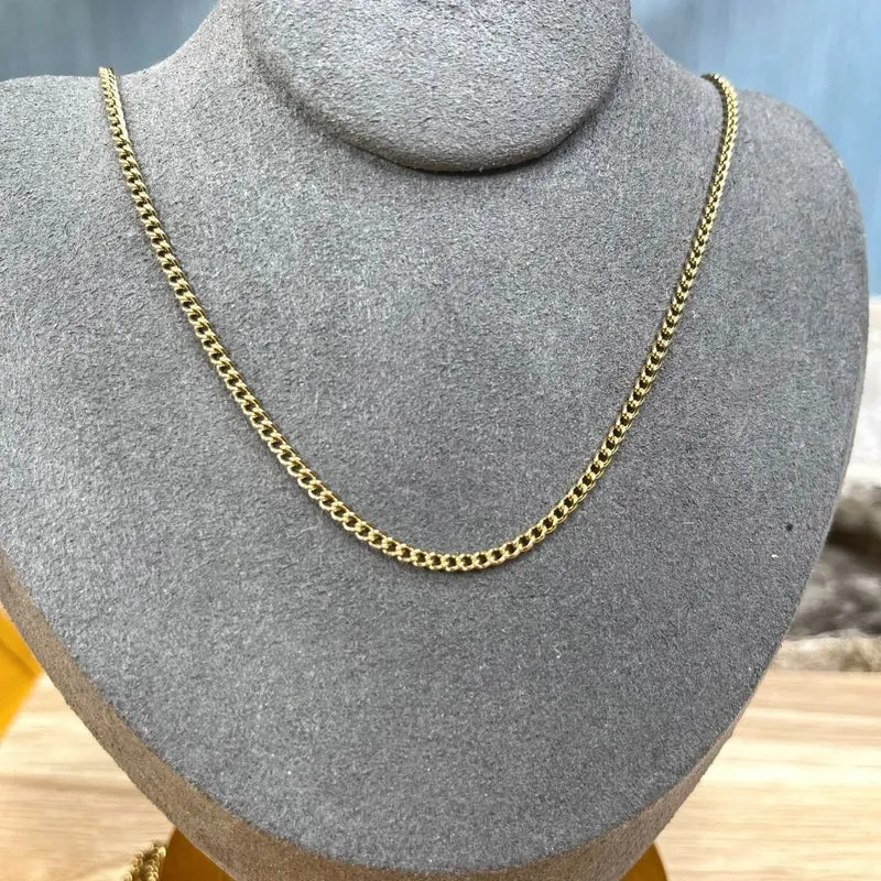 Goldene Edelstahlkette (10 Meter)