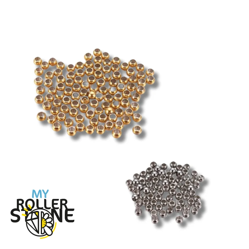 Edelstahlperlen (4x3 MM)
