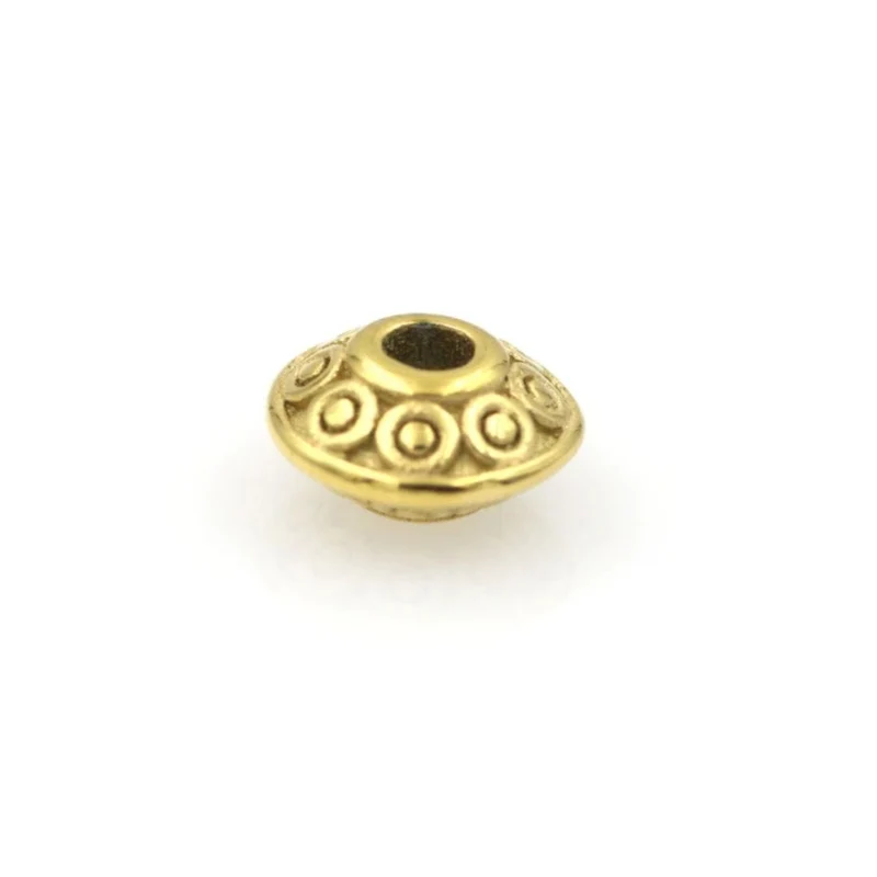 Goldene Rondellperle