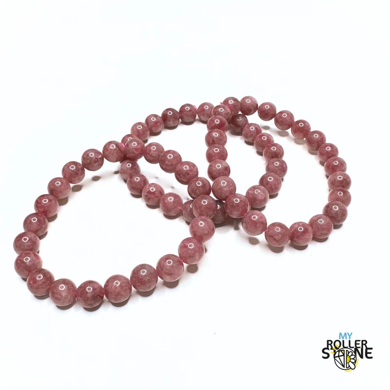 3A Rosa Turmalin-Armband