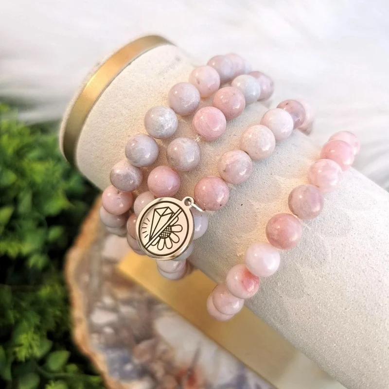 Rosa Opal-Armband