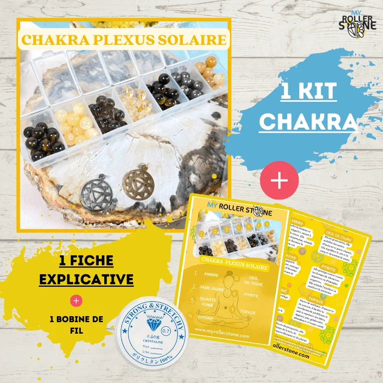 Solarplexus-Chakra-Perlen-Set