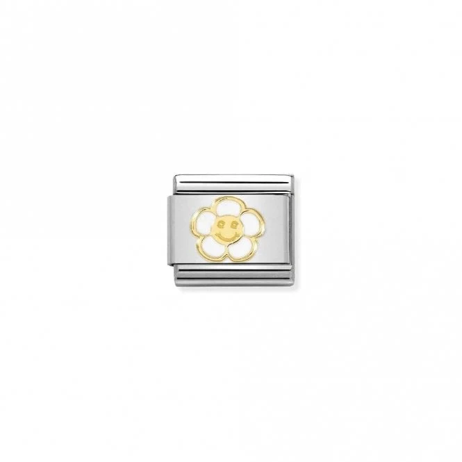 Classic Gold Smile Flower Friends & Family Charms