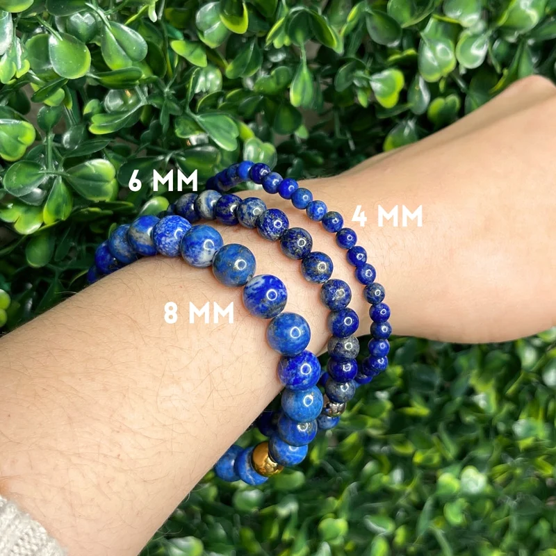 Individuelles Lapislazuli-Armband