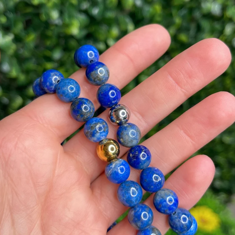 Individuelles Lapislazuli-Armband