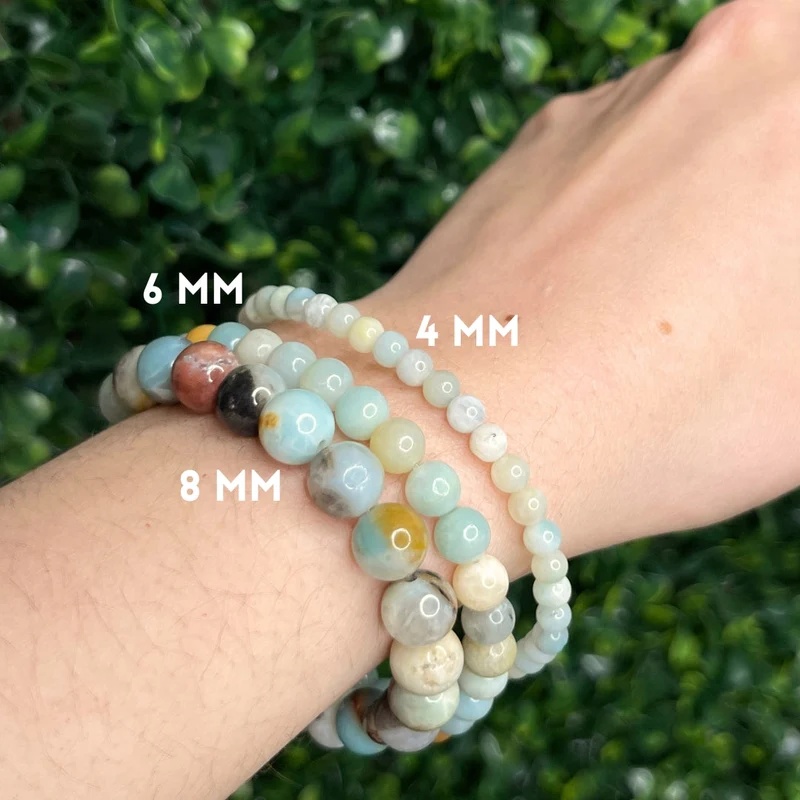 Kundenspezifisches Amazonit-Armband