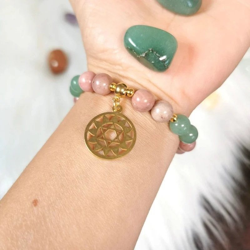 Herz-Chakra-Armband