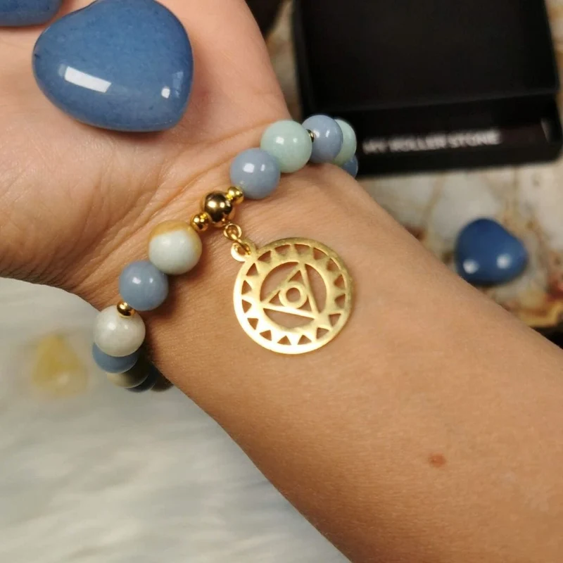 Hals-Chakra-Armband