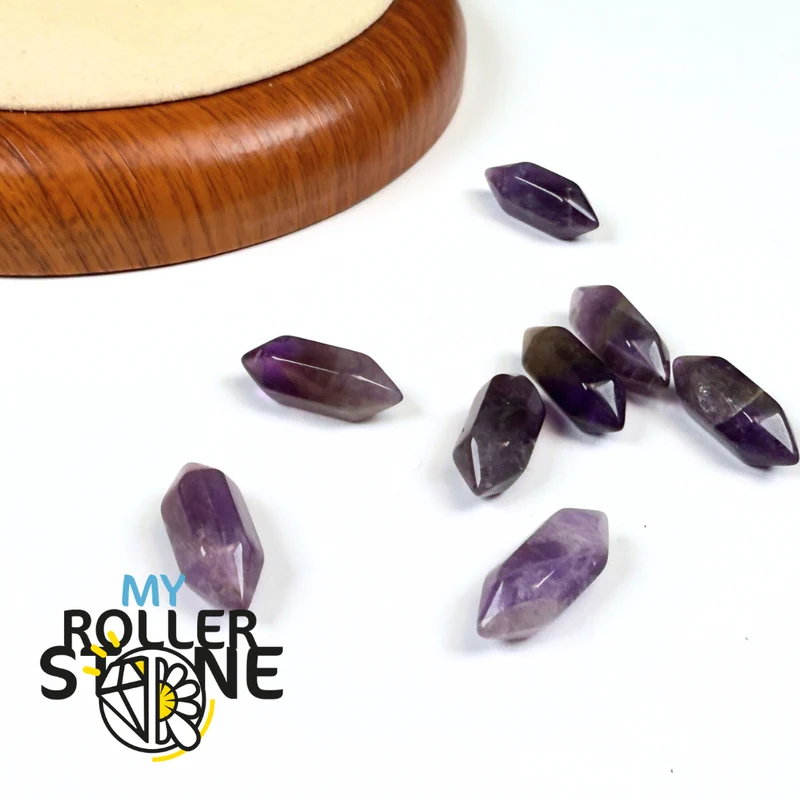 Kleine Amethyst-Doppelspitze