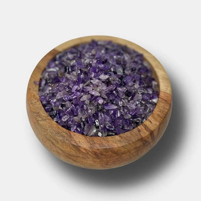 Ungebohrte Amethystsplitter