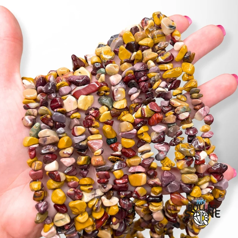 Mookaite-Chips 78 cm