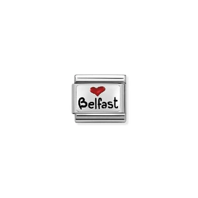 Classic Silver Love Belfast Travel Charms
