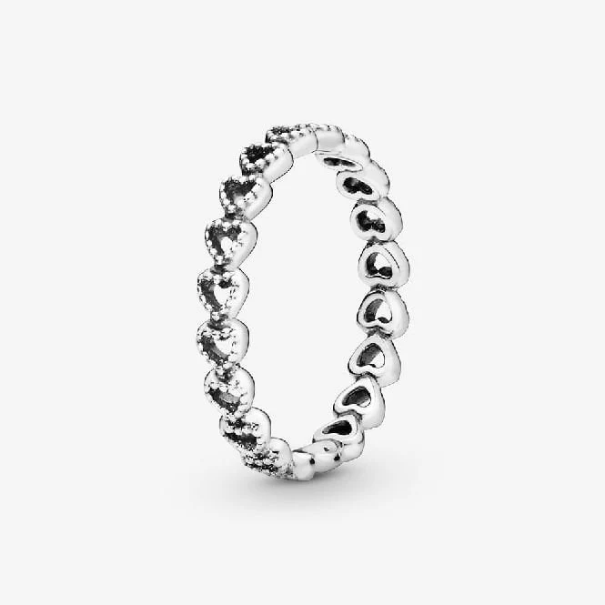 Band of Hearts Ring, Size 60