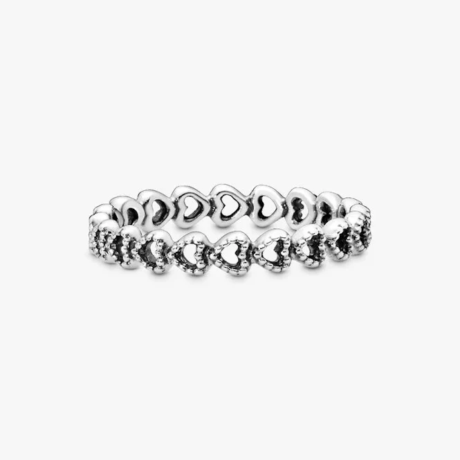 Band of Hearts Ring, Size 56
