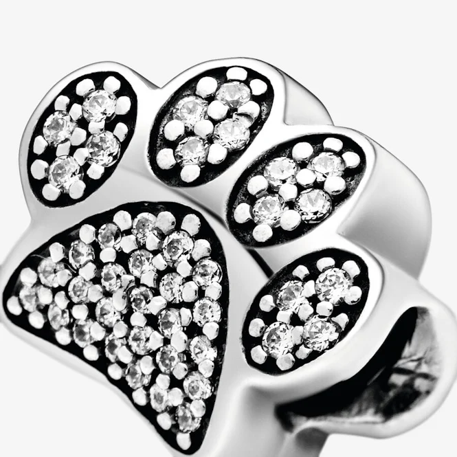 Pave Paw Charms