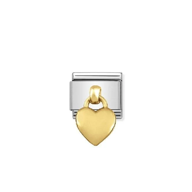 Classic Gold Heart Love & Hearts Charms