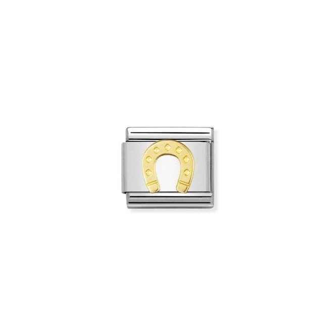 Classic Gold Horseshoe Good Luck Charms