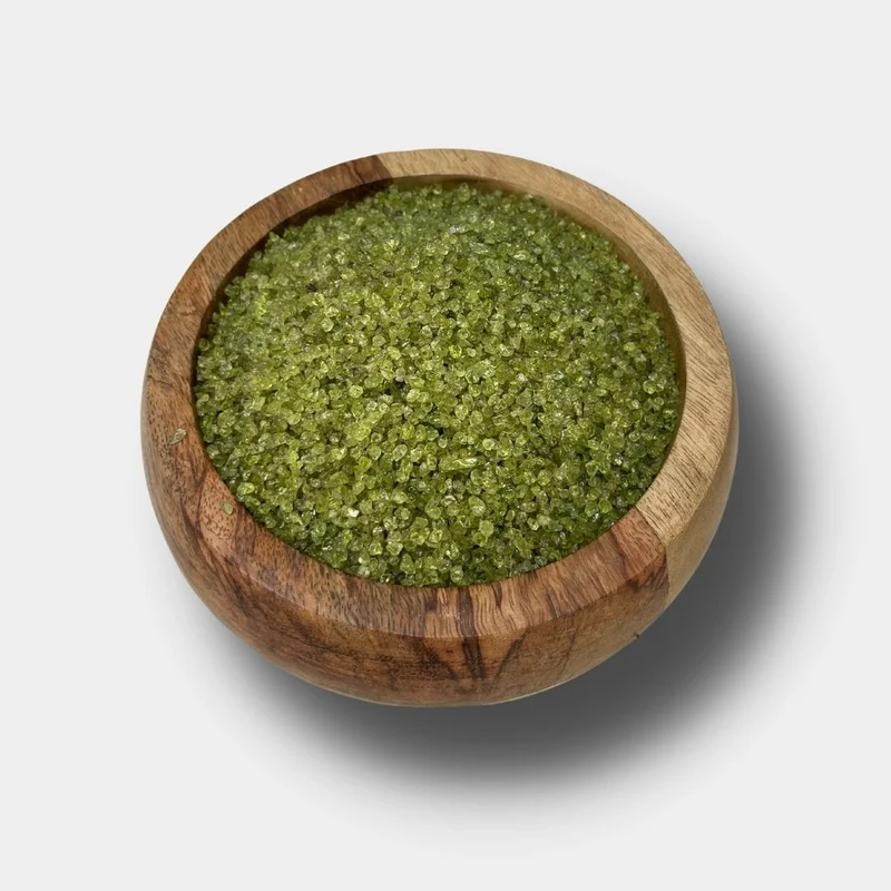 Ungebohrte Peridot-Chips