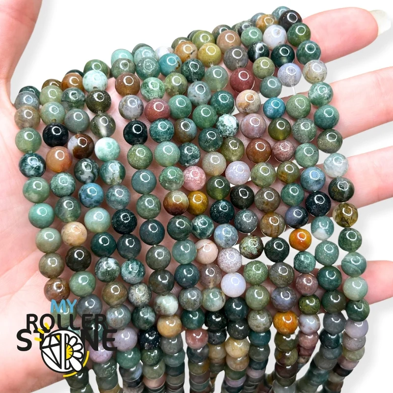 Indische Achatperle AB