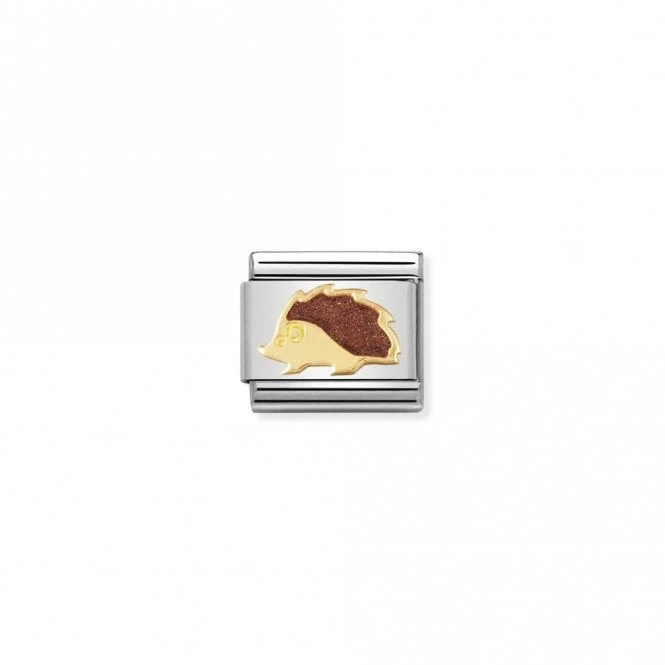 Classic Gold Hedgehog Animal Charms