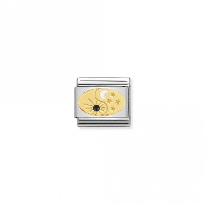Classic Gold Tao Sun and Moon Fairytale & Fantasy Charms