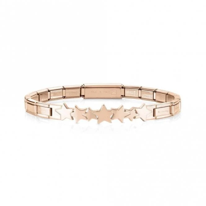 Trendsetter Rose Gold Shooting Stars Bracelet