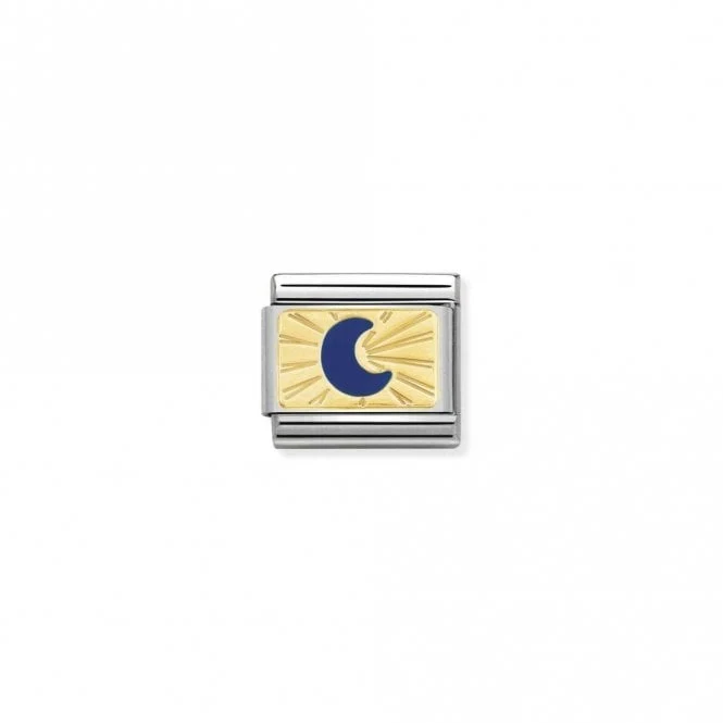 Classic Gold Moon Blue Fairytale & Fantasy Charms
