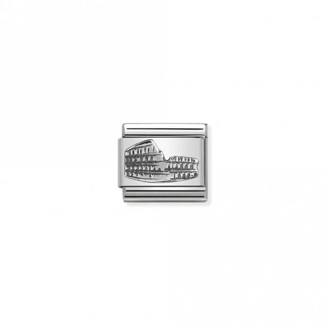 Classic Silver Colosseum Travel Charms
