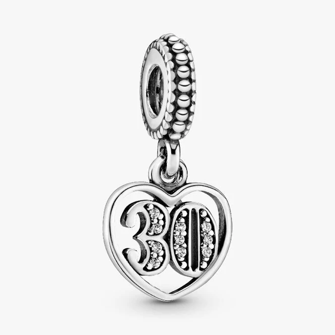 30 Years of Love Dangle Charms