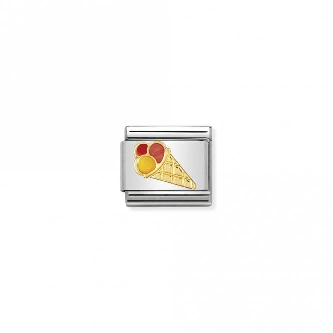 Classic Gold Ice Cream Fashion & Fun Charms