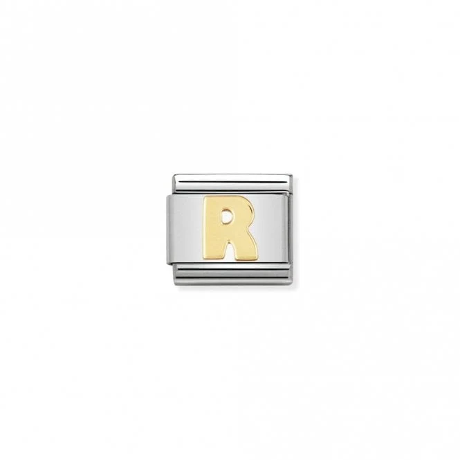 Classic Gold R Letter Charms