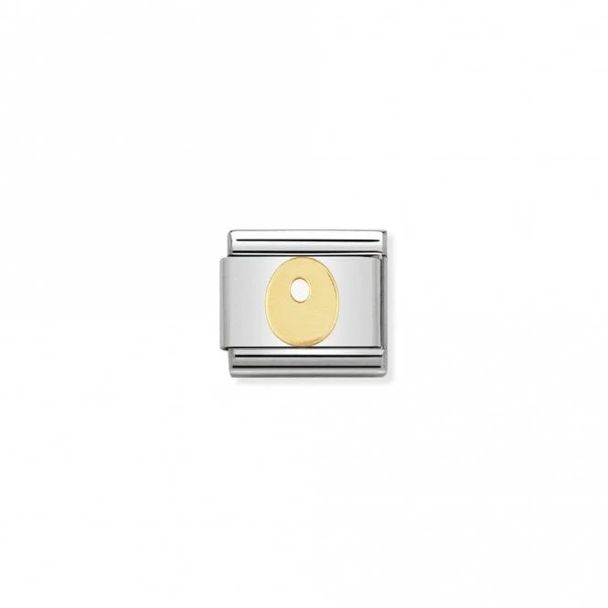 Classic Gold O Letter Charms