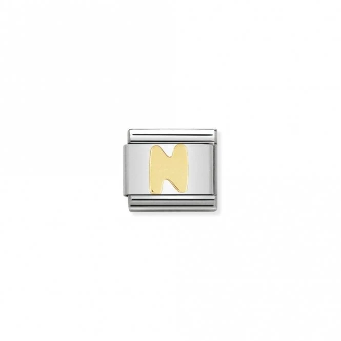 Classic Gold N Letter Charms